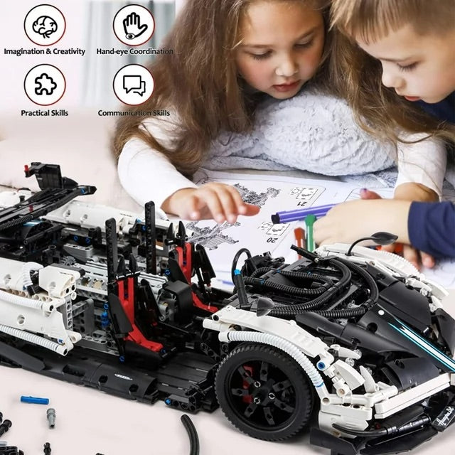 Rastar Bricks - Pagani Huayra BC - 2892 Pieces - Image 6