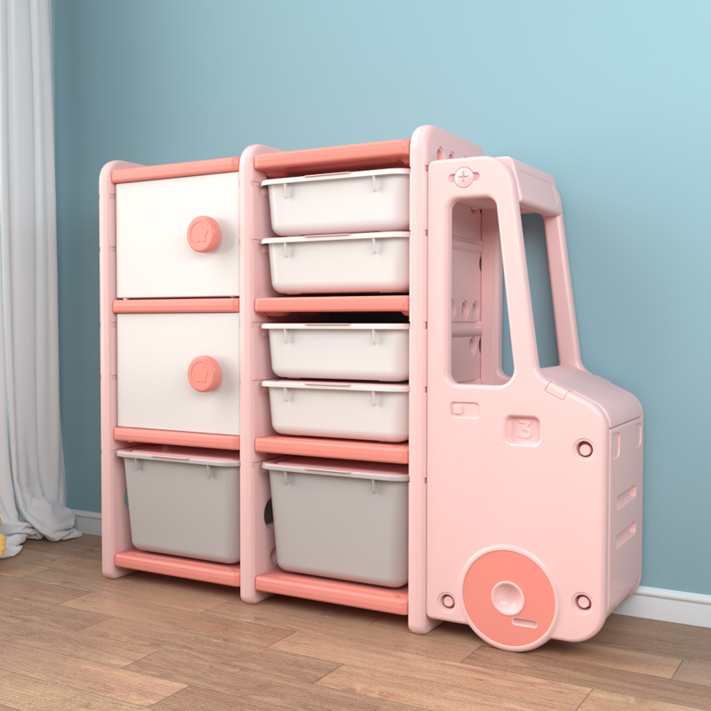 Lovely Baby - Storage Rack Truck - Pink - Image 3