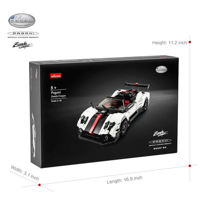 Pagani Zonda Cinque Bricks Building Kit - 1024pcs - Image 5