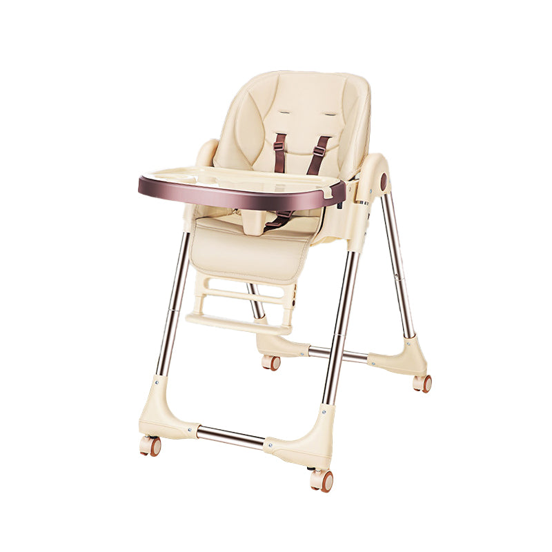 Lovely Baby High Chair - Gold