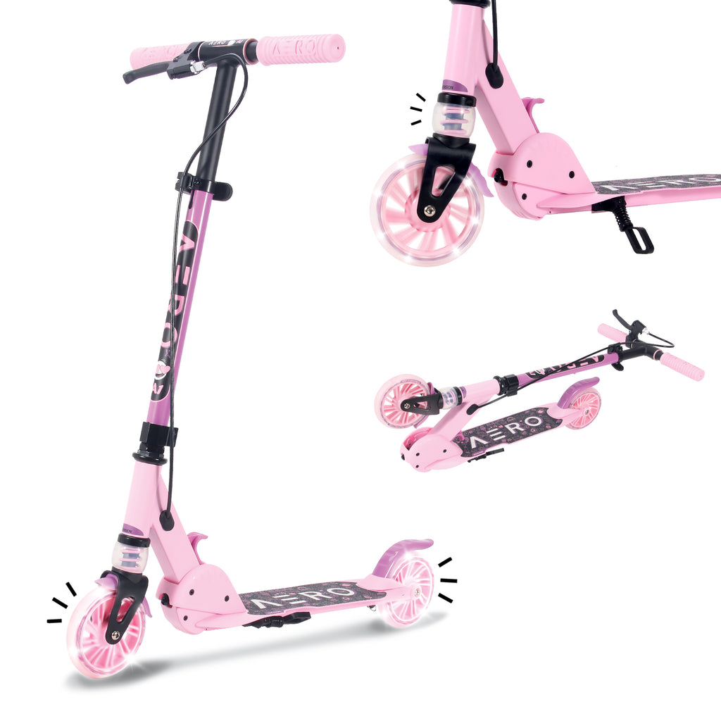 A1 Foldable Scooter - Pink