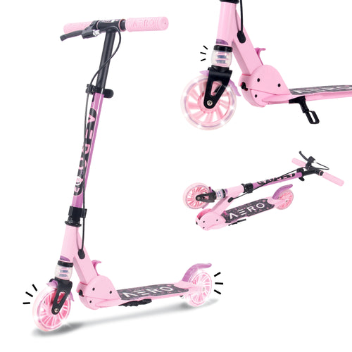 A1 Foldable Scooter - Pink