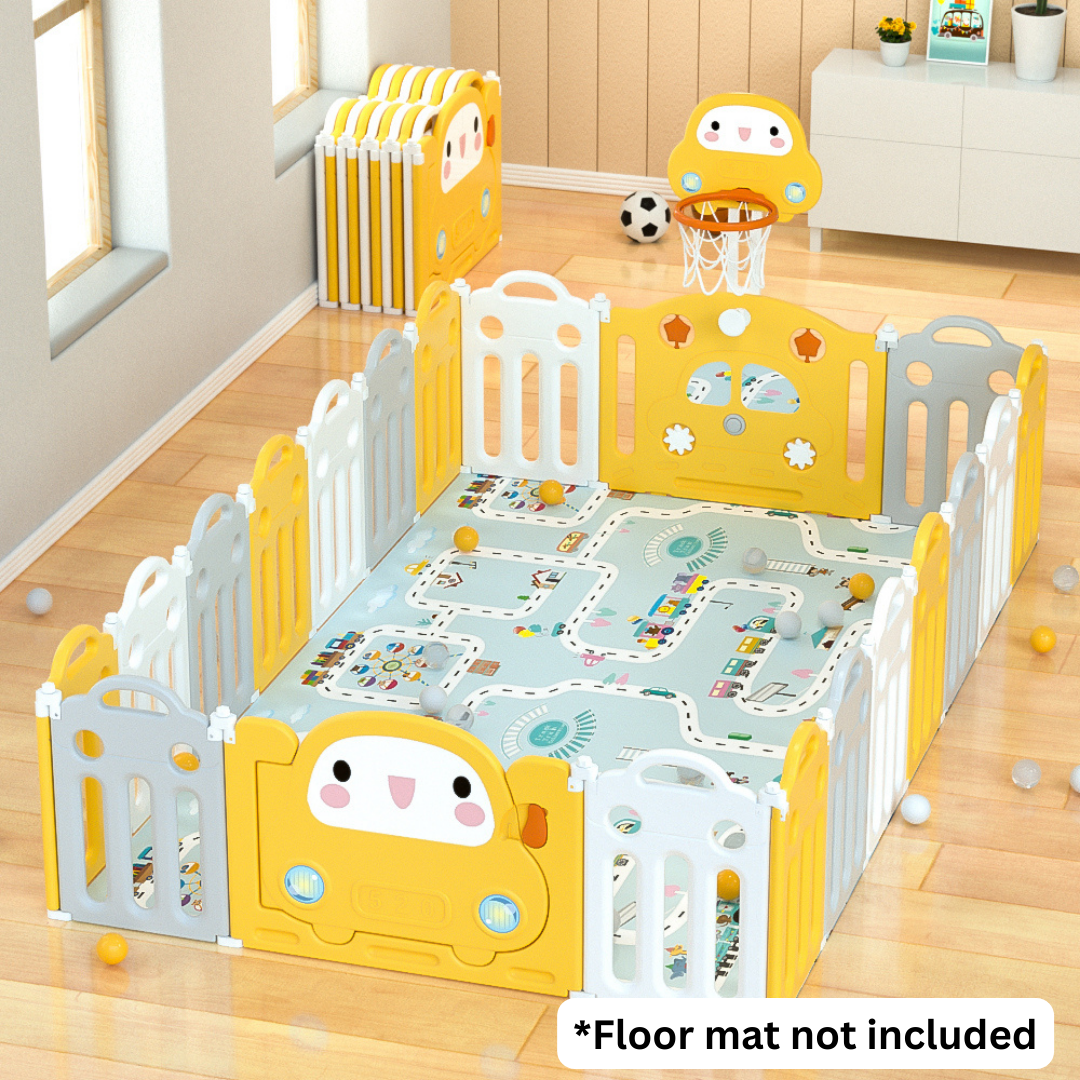 Lovely Baby - Kids Playpen - w/ Basketball Hoop - 20 pcs - Image 8