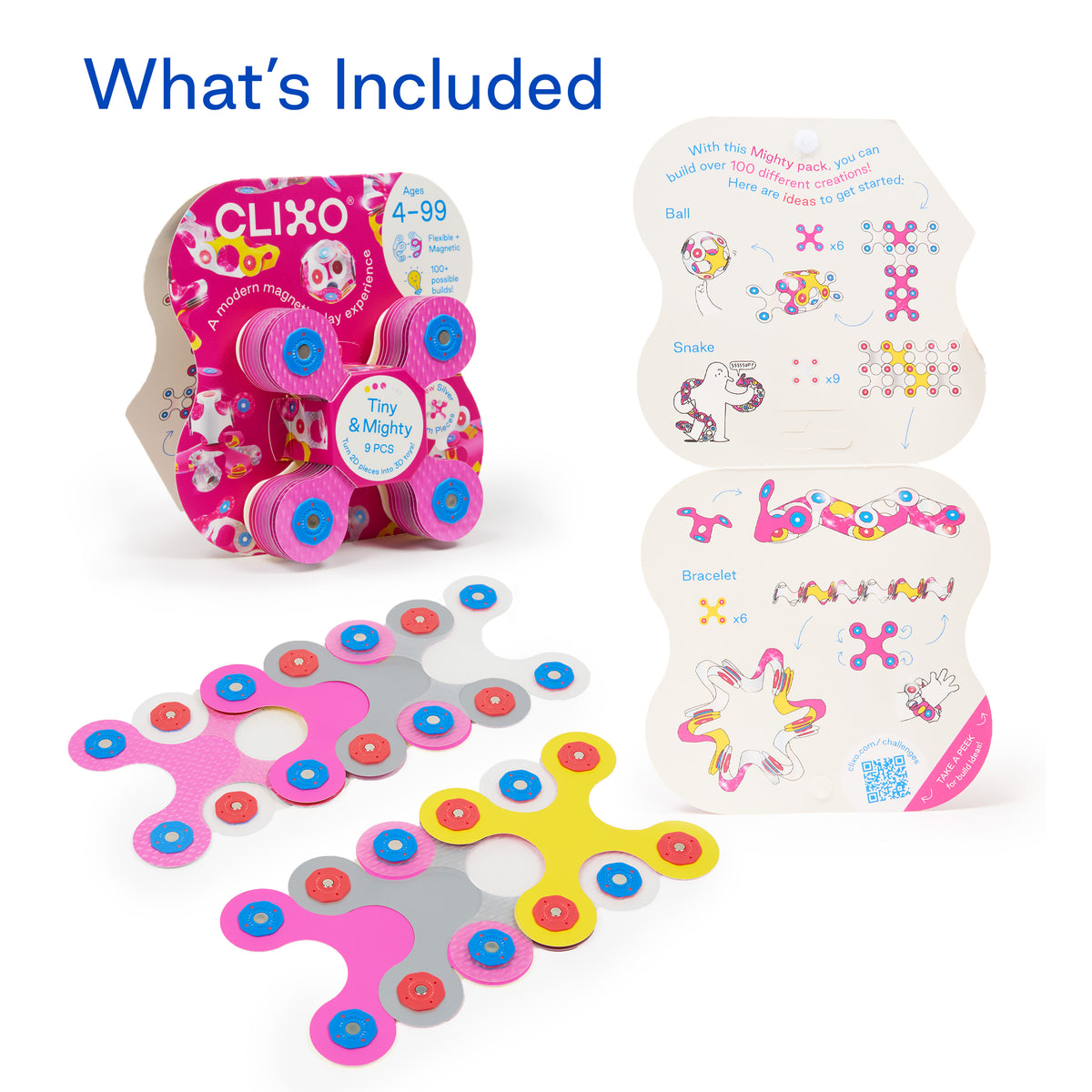Clixo Tiny & Mighty Sparkle Pack