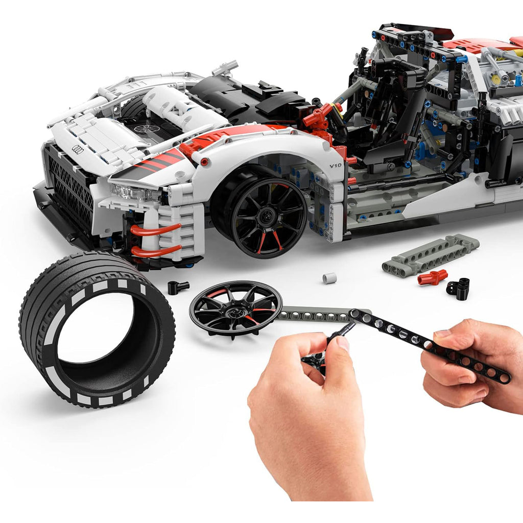 Rastar Bricks - Audi R8 LMS GT3 - 3314 Pieces - Image 7