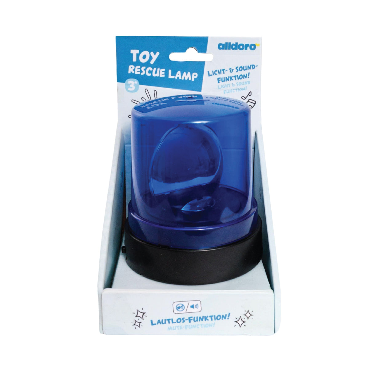 alldoro Toy Rescue Lamp - Blue Light with Sound