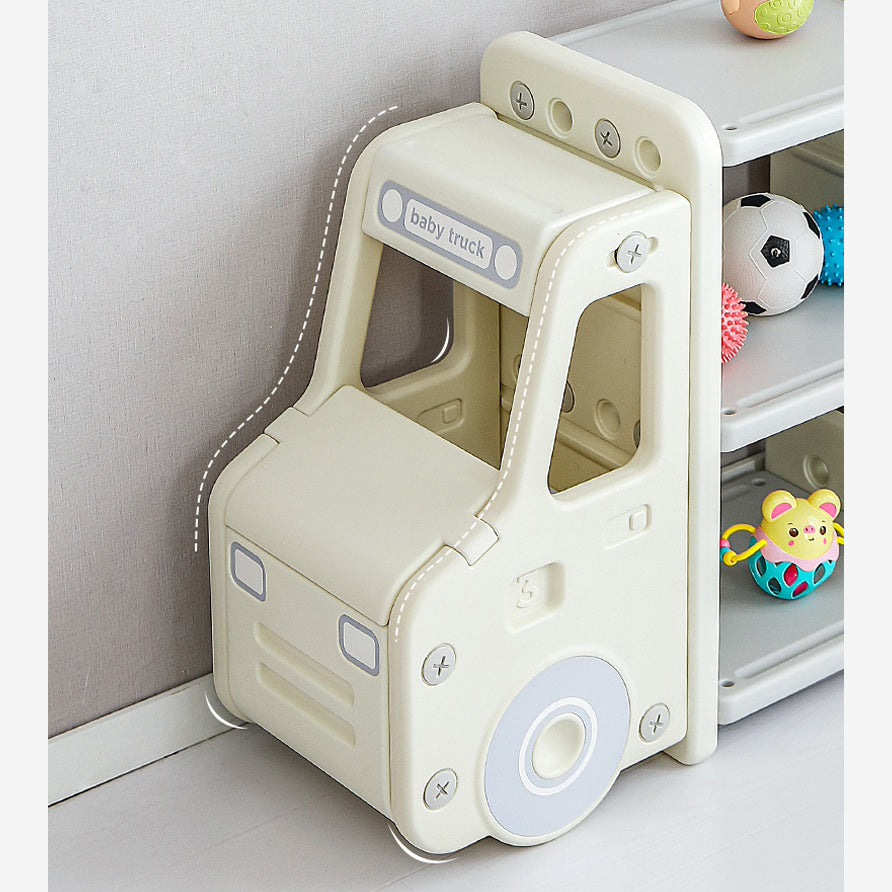 Lovely Baby - Storage Rack Truck - White - Image 2