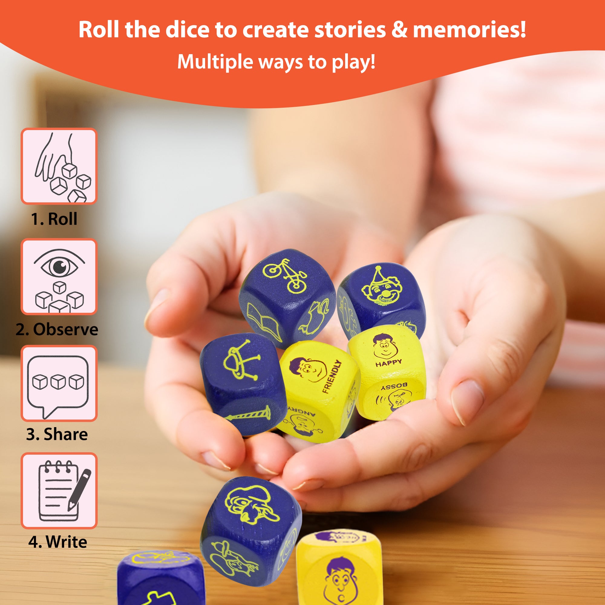 Chalk & Chuckles Rolling Tales - Activity Kit (Ages 5+) - Image 3