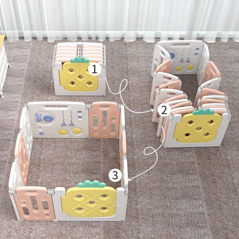 Lovely Baby - Kids Fruity Playpen 18pcs - Green - Image 6
