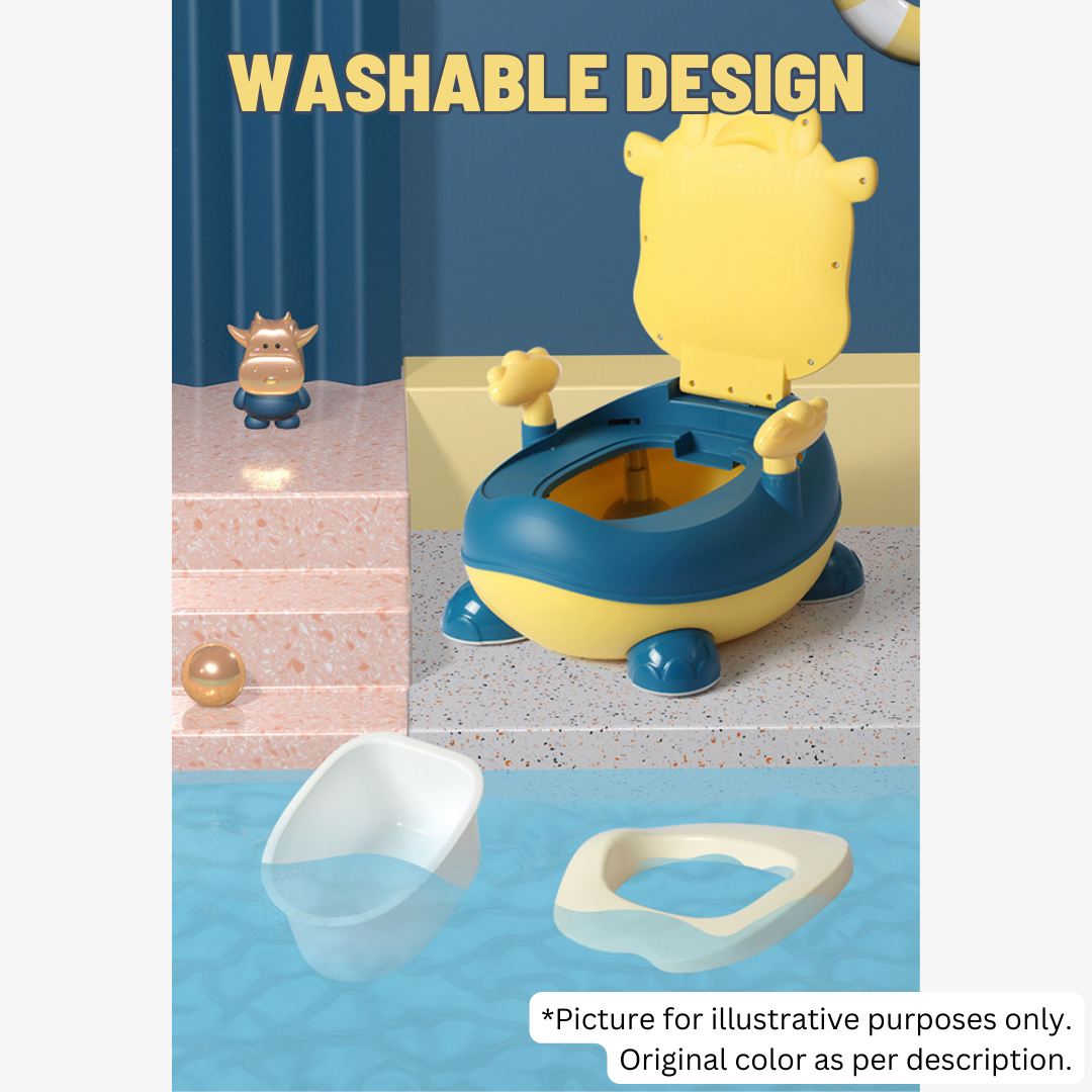 Potty Training Seat - Cow Green - Image 8