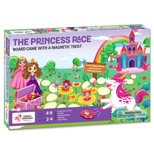 Chalk & Chuckles The Princess Race - Board Game (Ages 4 to 8) - Image 2