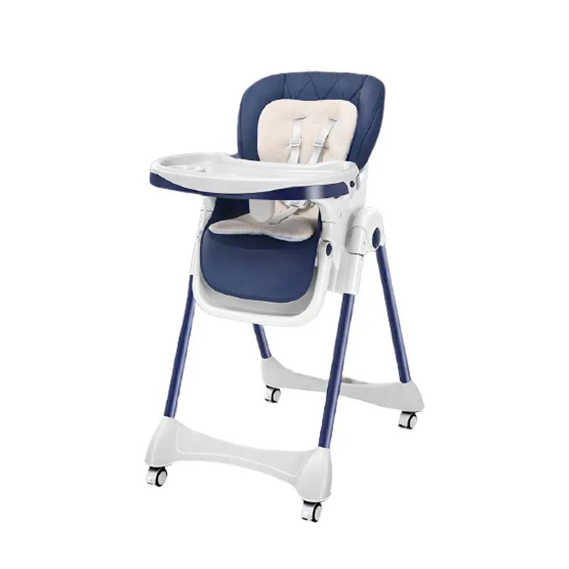 Lovely Baby Lux High Chair - Navy Blue