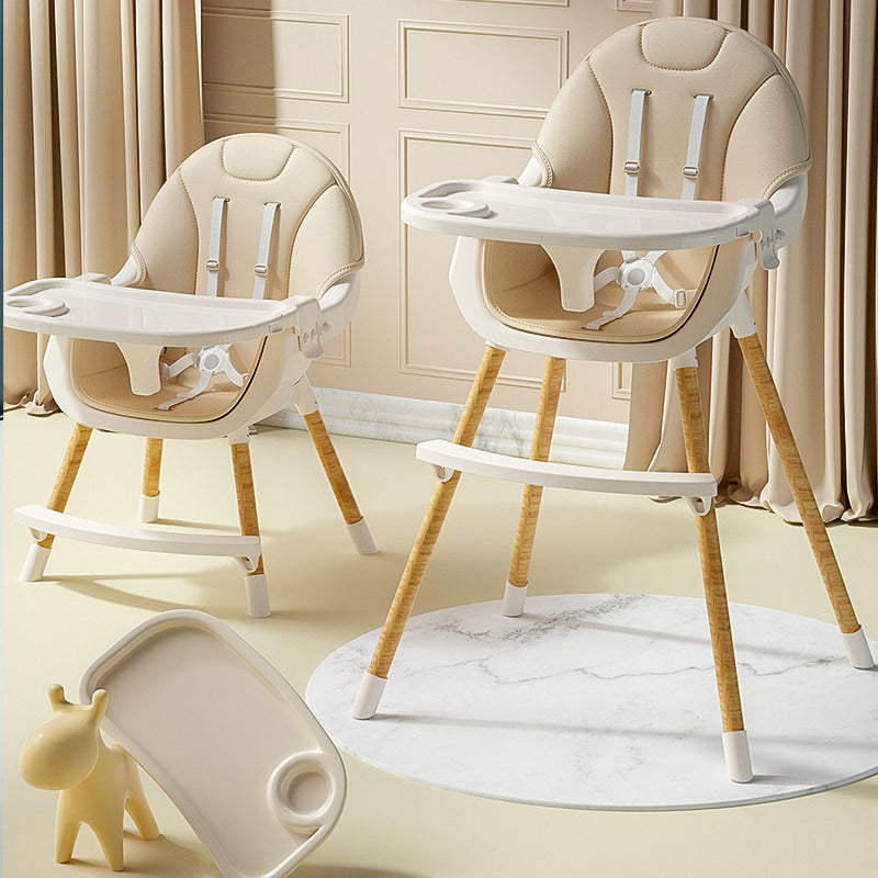 2-in-1 Convertible High Chair - Brown - Image 2