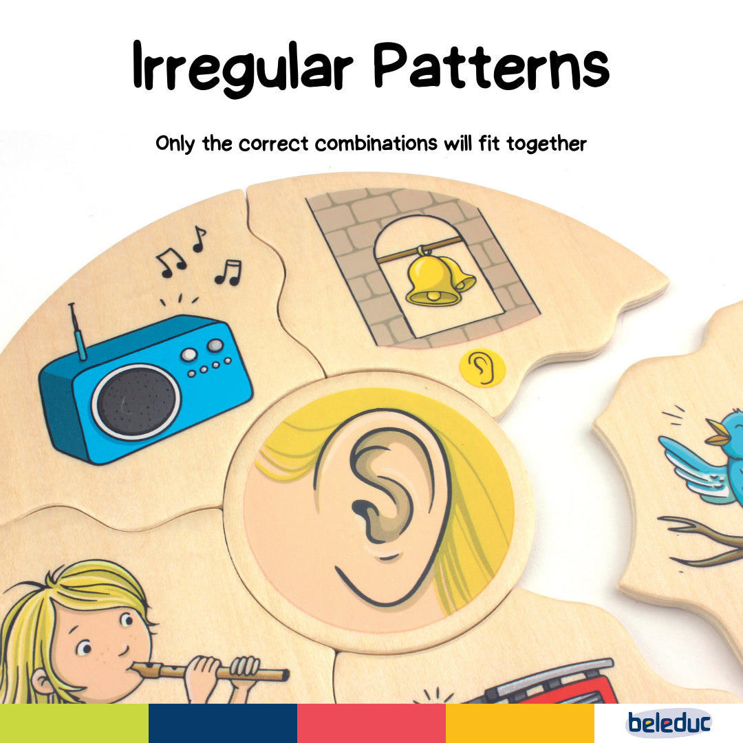 Humanico Matching Puzzle - 5 Senses - Image 4