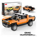 Rastar Bricks - Hummer EV Orange - 431 Pieces
