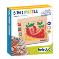 5 in 1 Layer Puzzle - Strawberry