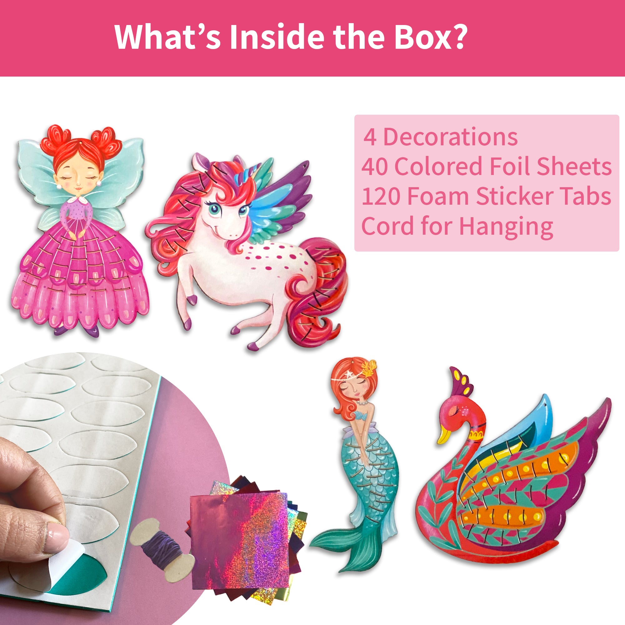 Foil Decorations-Magical Friends - Image 4