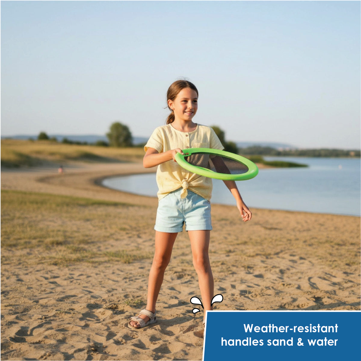 alldoro 2 in 1 XL Beach Volley & Super Disc - Image 4
