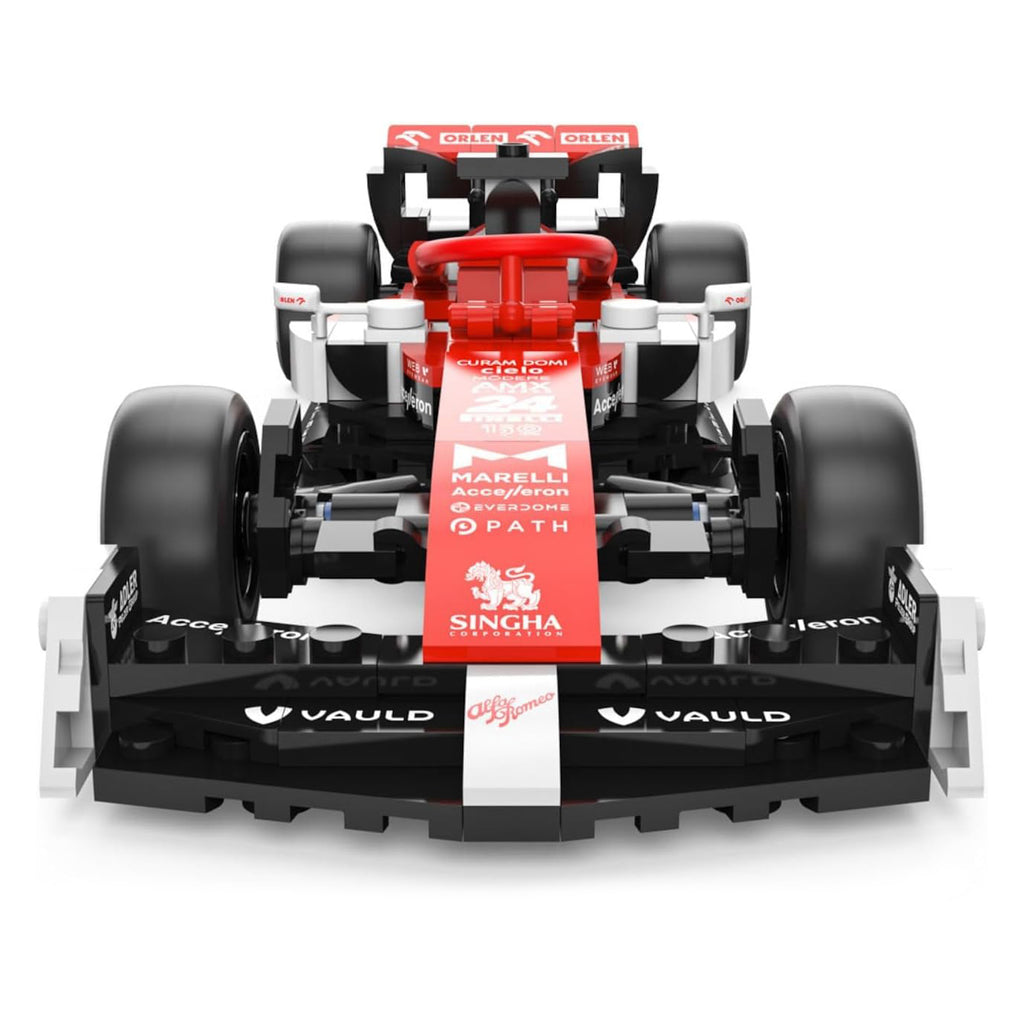 Alfa Romeo C42 F1 Car Bricks Building Kit - 340pcs - Image 3