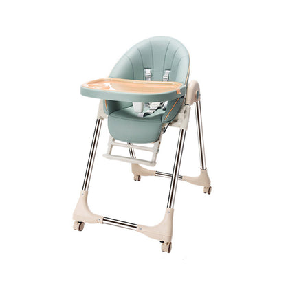 Foldable High Chair - Sage Green - Image 9