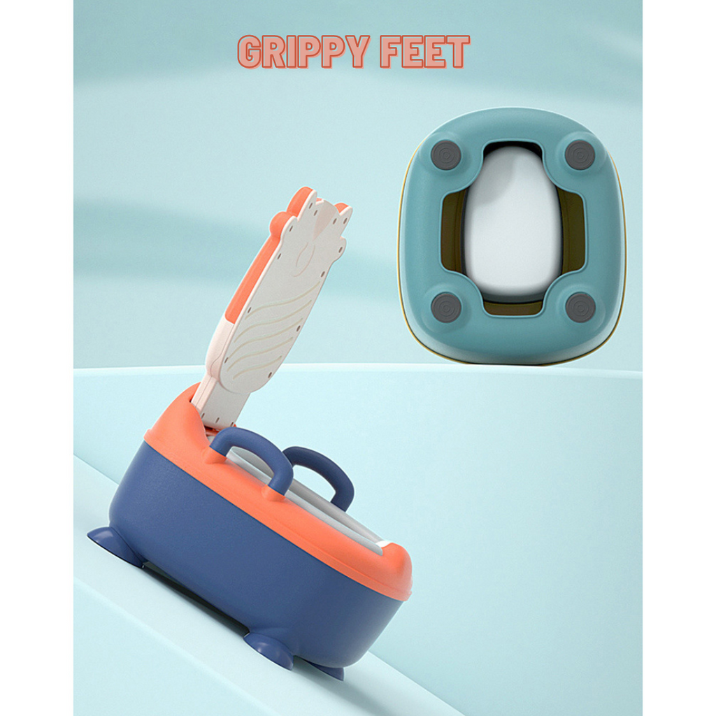 Potty Training Seat - Cow Pink/Blue - Image 3