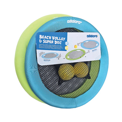 alldoro 2 in 1 XL Beach Volley & Super Disc