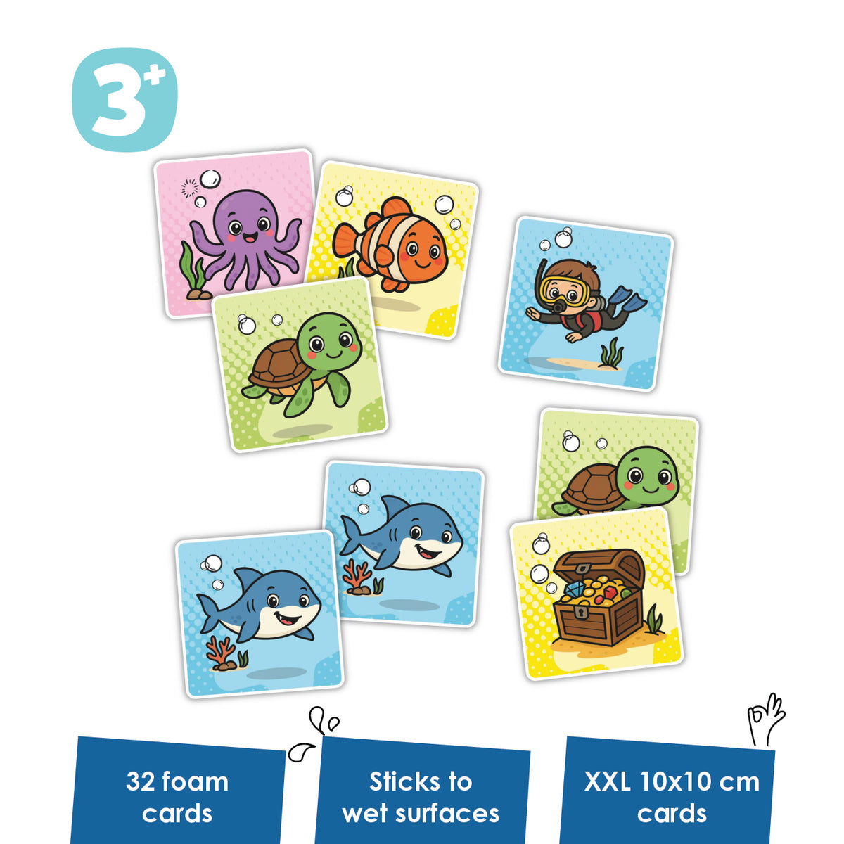 alldoro XXL Floating Soft Memo - 33 pcs - Image 2