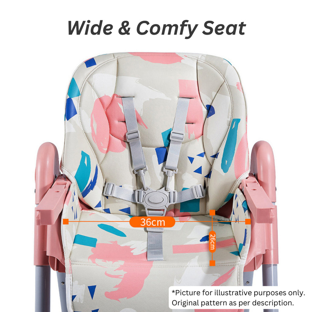Graffiti High Chair - Blue - Image 10
