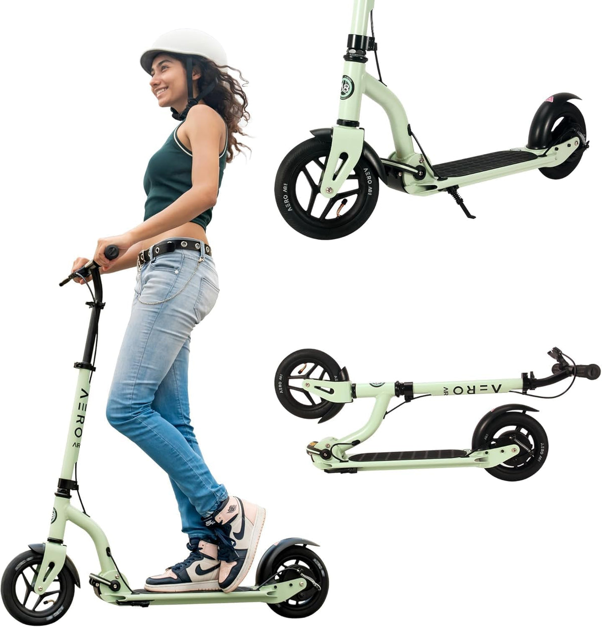 A8 Foldable Scooter - Clay