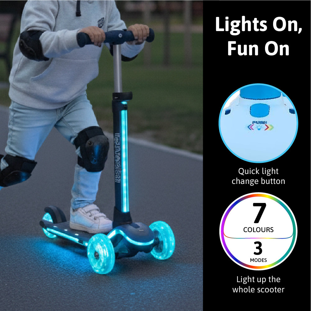 M8 Kids Scooter - Blue - Image 4