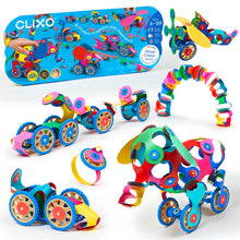 Clixo Wheel Creator Pack - 72 Piece Magnetic Building Set