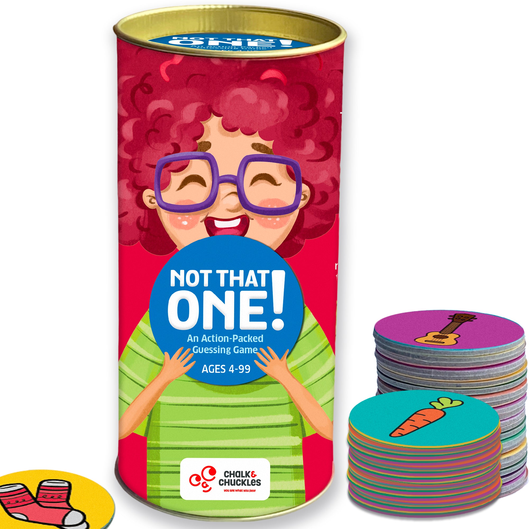 Chalk & Chuckles Not That One - Game (Ages 4 to 99)