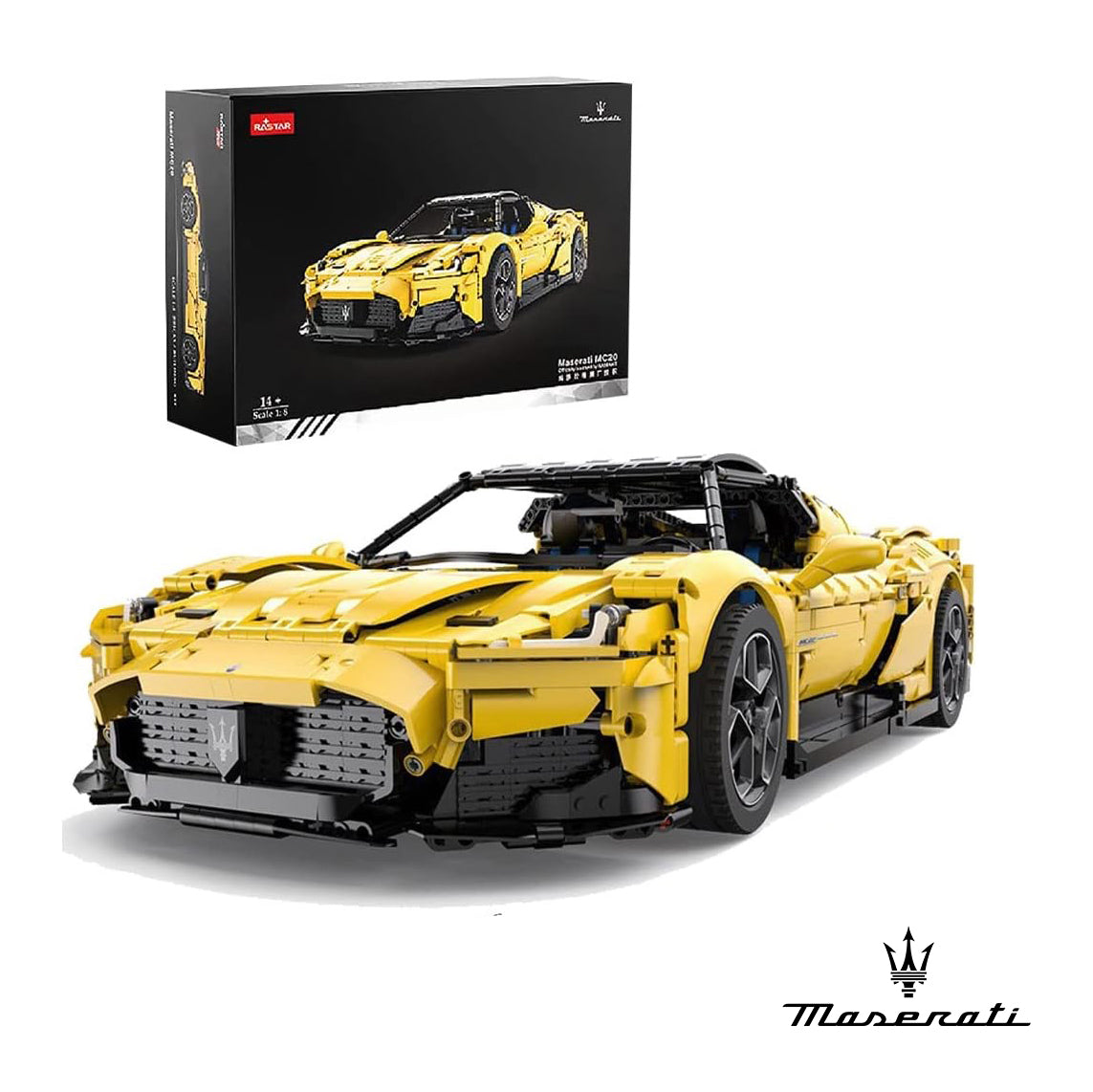 Rastar Bricks - Maserati MC20 - 3457 Pieces