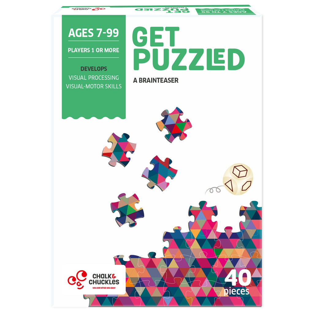 Chalk & Chuckles Get Puzzled (Ages 7+)