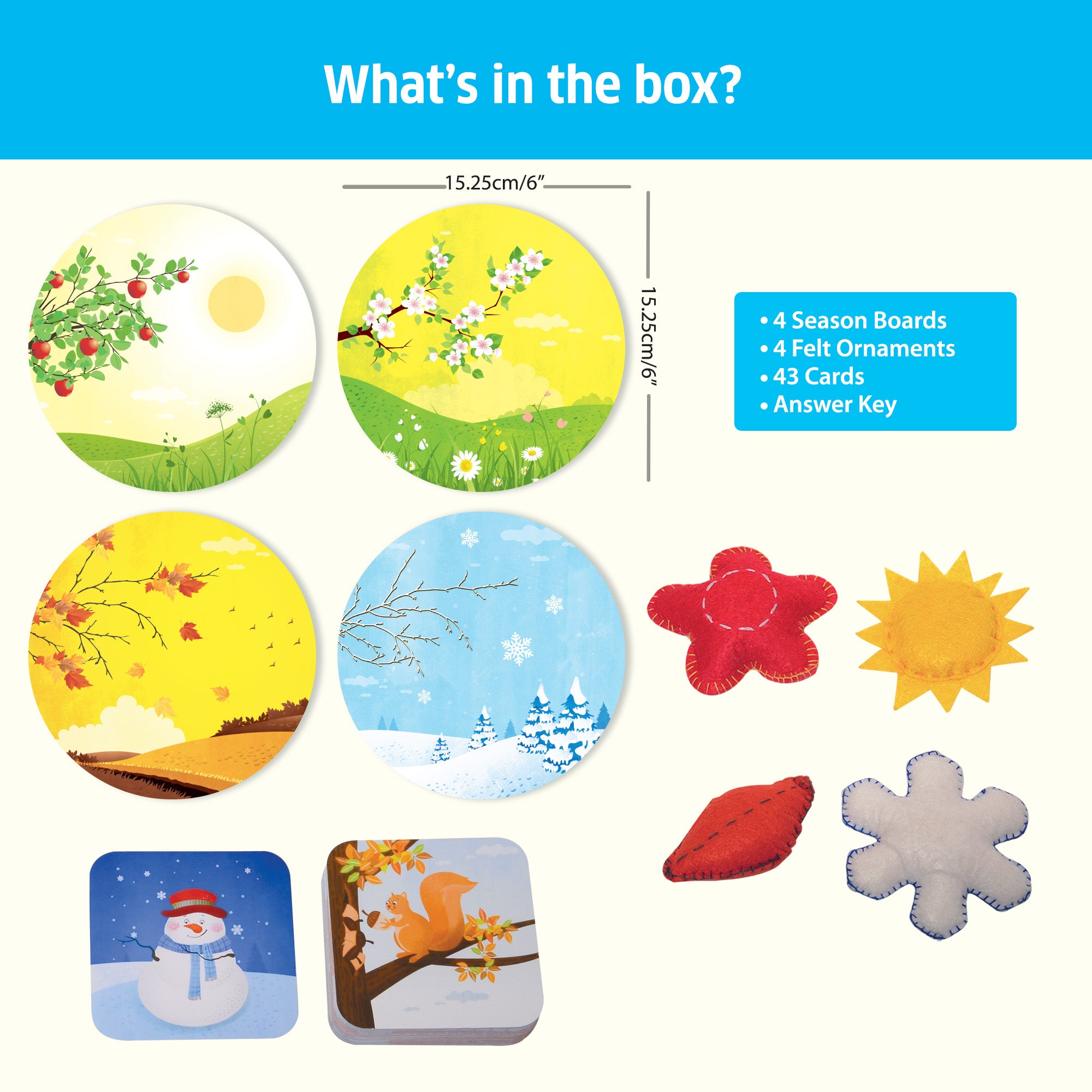 Chalk & Chuckles Season Wise - Memory Game (Ages 3 to 6) - Image 4