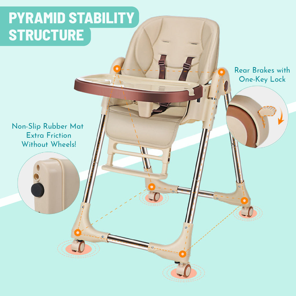 High Chair - Gold - Image 2