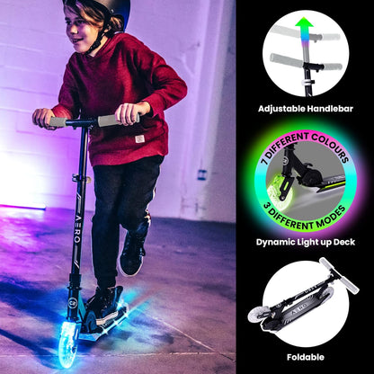 C2 Kids Foldable Scooter - Black - Image 3