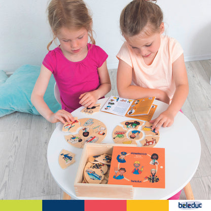 Humanico Matching Puzzle - Professions - Image 7