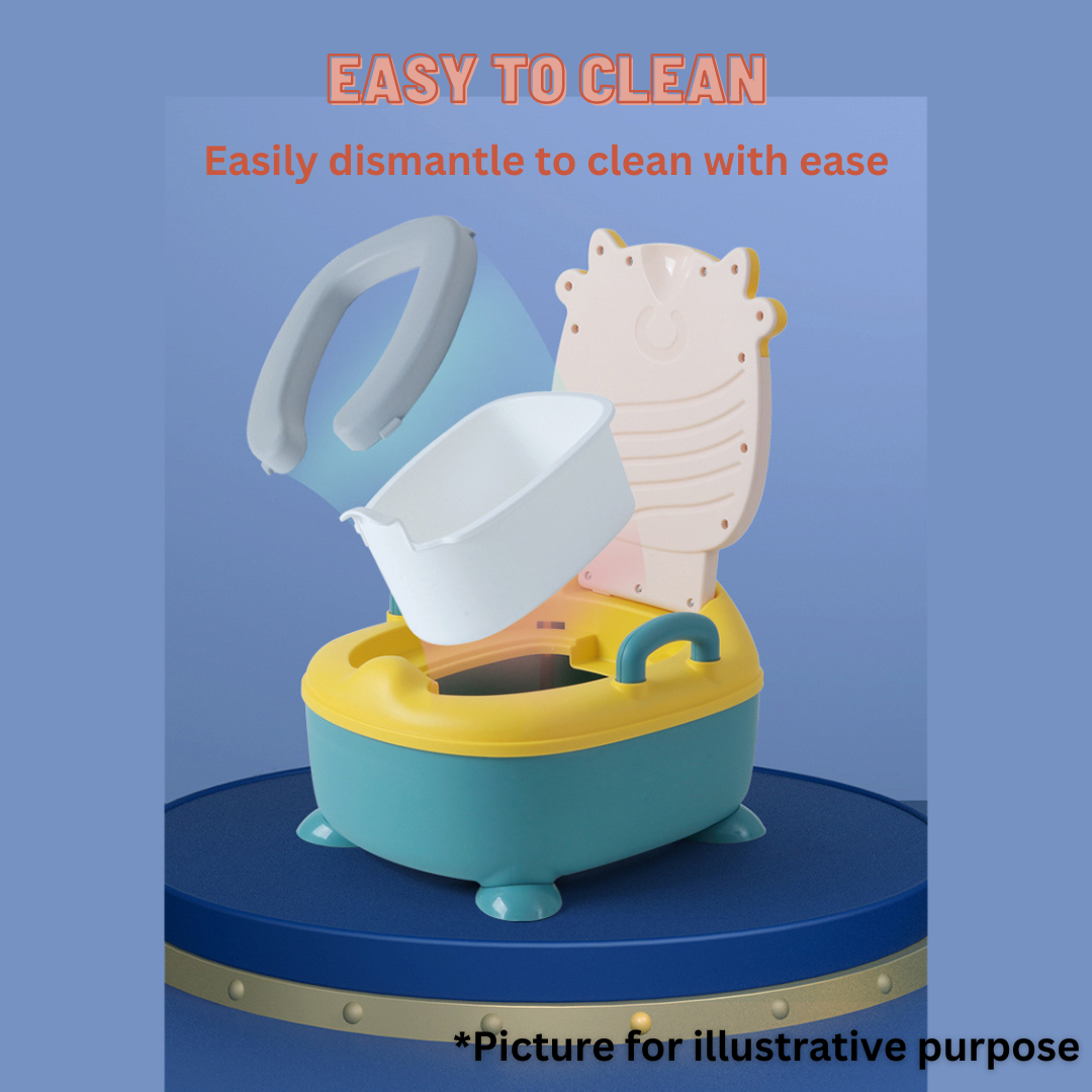 Potty Training Seat - Cow Pink/Blue - Image 6