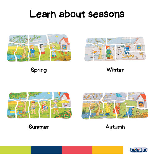 5 in 1 Layer Puzzle - 4 Seasons - Image 2