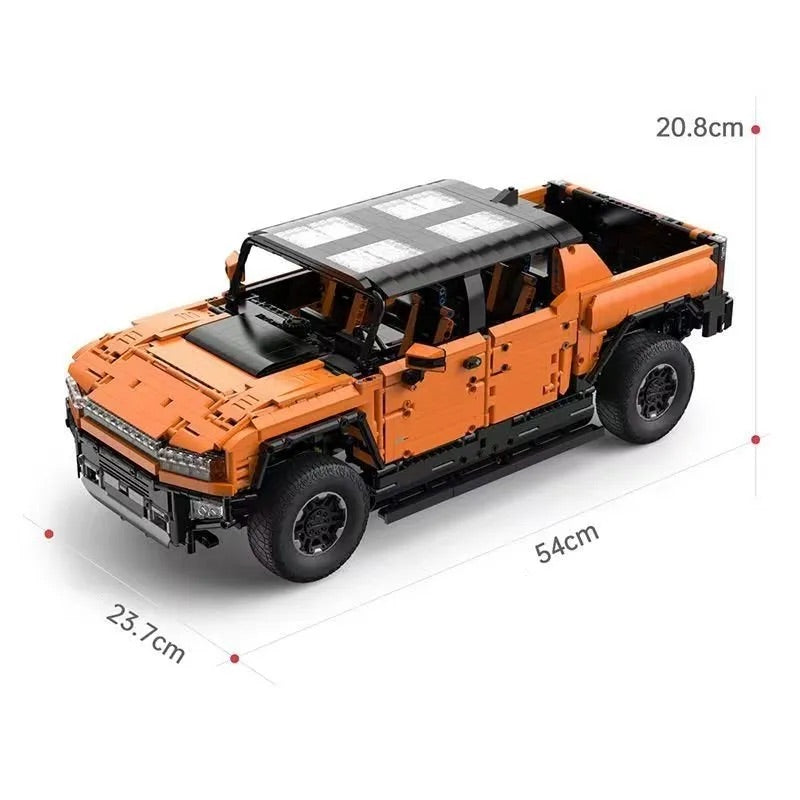 Hummer EV Bricks Building Kit - 3813pcs - Image 7