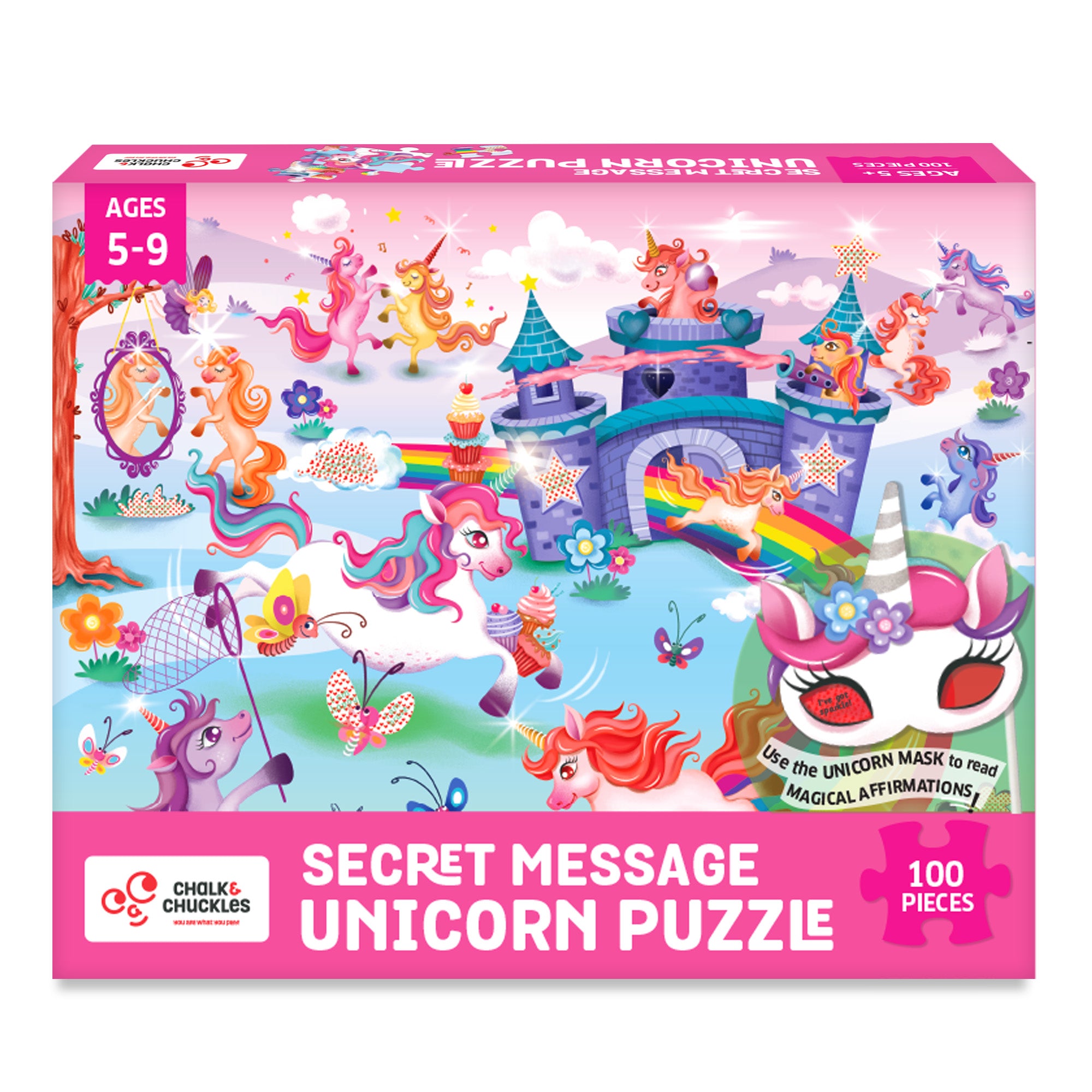 Chalk & Chuckles Unicorn puzzle (Ages 5+)