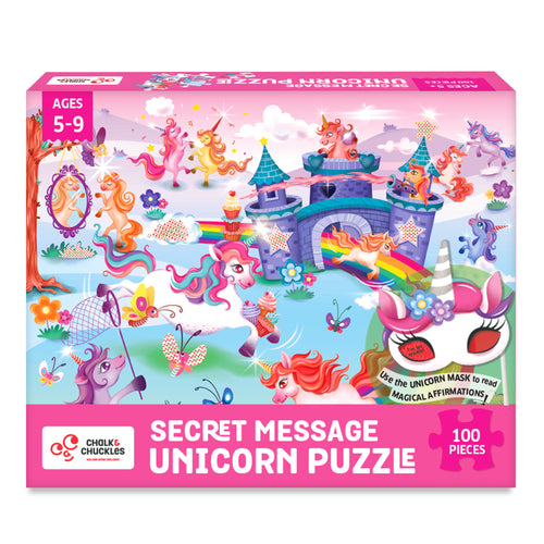 Chalk & Chuckles Unicorn puzzle (Ages 5+)