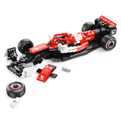 Alfa Romeo C42 F1 Car Bricks Building Kit - 340pcs - Image 4