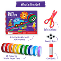 Chalk & Chuckles Tape Trails - Tape Art Craft Kit (Ages 3 to 7) - Image 6