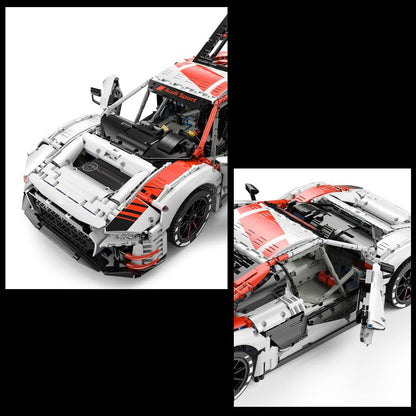 Rastar Bricks - Audi R8 LMS GT3 - 3314 Pieces - Image 5