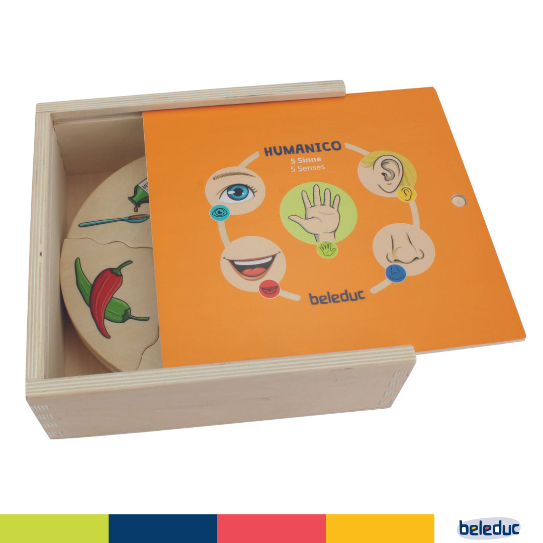 Humanico Matching Puzzle - 5 Senses - Image 2