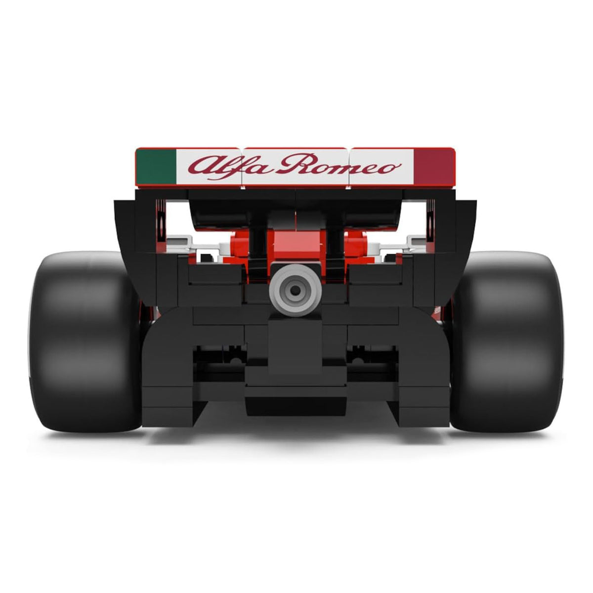 Alfa Romeo C42 F1 Car Bricks Building Kit - 340pcs - Image 5