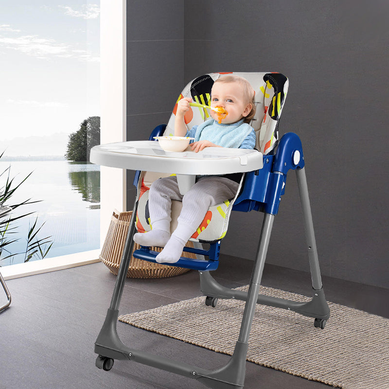 Graffiti High Chair - Blue - Image 5