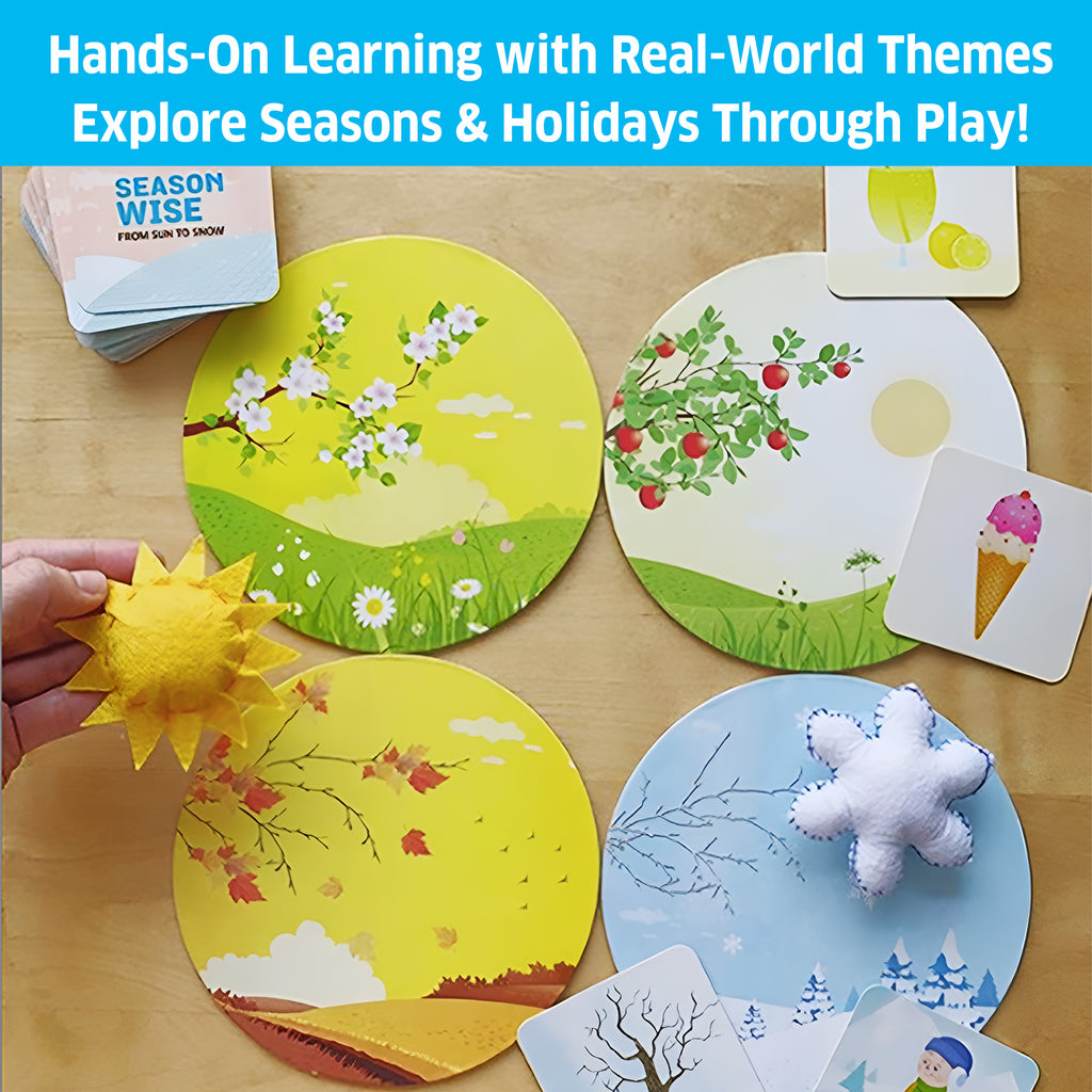 Chalk & Chuckles Season Wise - Memory Game (Ages 3 to 6) - Image 2